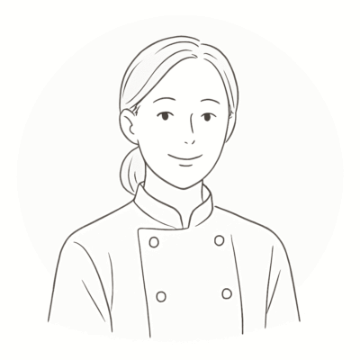 微笑むパティシエ